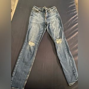 Old navy. Rockstar, Super Skinny. High Rise Size : 8